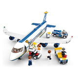 Educational City Cargo Aircraft Building Blocks Set Toy