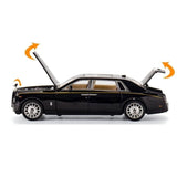 1:24 Black Rolls-Royce Phantom Diecast Model Car