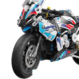 Expert Motorcycle Model Building Blocks Set For Kids