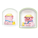 Mini Pig 3D Diamond Building Blocks Set Toys For Kids