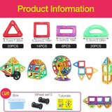 Magnetic 60-Piece Building Blocks Set for Kids