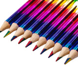 12 Piece Rainbow Pencils Drawing Crayons Set For Kids