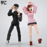 9L3D Dandadan Heroes AyaseMomo Dantalian LUCKY13 Titan13 Multi-Jointed T13 Dummy13 Anime Action Figure Collectible Toys Gifts