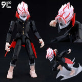9L3D Dandadan Heroes AyaseMomo Dantalian LUCKY13 Titan13 Multi-Jointed T13 Dummy13 Anime Action Figure Collectible Toys Gifts