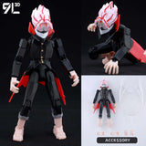 9L3D Dandadan Heroes AyaseMomo Dantalian LUCKY13 Titan13 Multi-Jointed T13 Dummy13 Anime Action Figure Collectible Toys Gifts