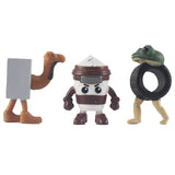 8-24Pcs Italian Brainrot Anime Action Figure Set Tung Tung Sahur Tralalero Tralala Bombardino Crocodilo Figures Model Toy Gifts