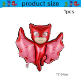 PJ Masks Birthday Party Decor Connor Disposable Tableware Tablecloth Plate Gift Bag Amaya Ballon Baby Shower Kids Party Supplies