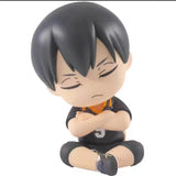 Genuine Action Figure 2 Haikyuu Sleep Style iwaizumi hajime Akaashi Keiji Oikawa Tooru Kotaro Bokuto Gacha Toy
