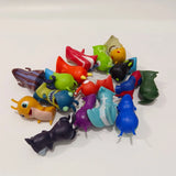 10PCS Slugterra PVC Action Figures Magical Beast Monster Kawaii Cute Anime Figure Model Collection Toys Gift for Kid Adult