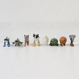 8-24Pcs Italian Brainrot Anime Action Figure Set Tung Tung Sahur Tralalero Tralala Bombardino Crocodilo Figures Model Toy Gifts