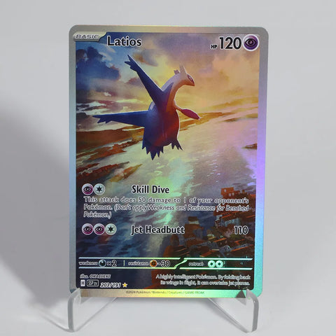PKM Foil Cards Proxy Cards Latios&Pikachu Mew Greninja Holographic Game Trading Collection PTCG Proxy Toys Gifts