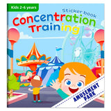 Montessori Toys Cartoon Sticker Books Focus on Potential Development Education Sticker Toys for Children 3-6Y