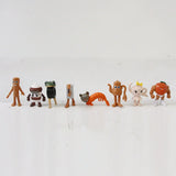 8-24Pcs Italian Brainrot Anime Action Figure Set Tung Tung Sahur Tralalero Tralala Bombardino Crocodilo Figures Model Toy Gifts
