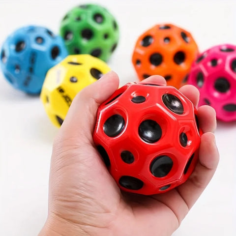 PU Space Ball,Super High Bouncing Space Ball,Indoor And Outdoor Decompression Interactive Pat Ball