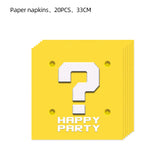 Cartoon Game Super Bros Birthday Decoration Marios Film Balloon Party Decoration Supplies for Kids Gifts Baby Shower Supplie